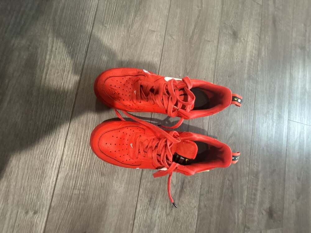 Nike Air Force 1 '07 LV8 Utility Size 9 Orange